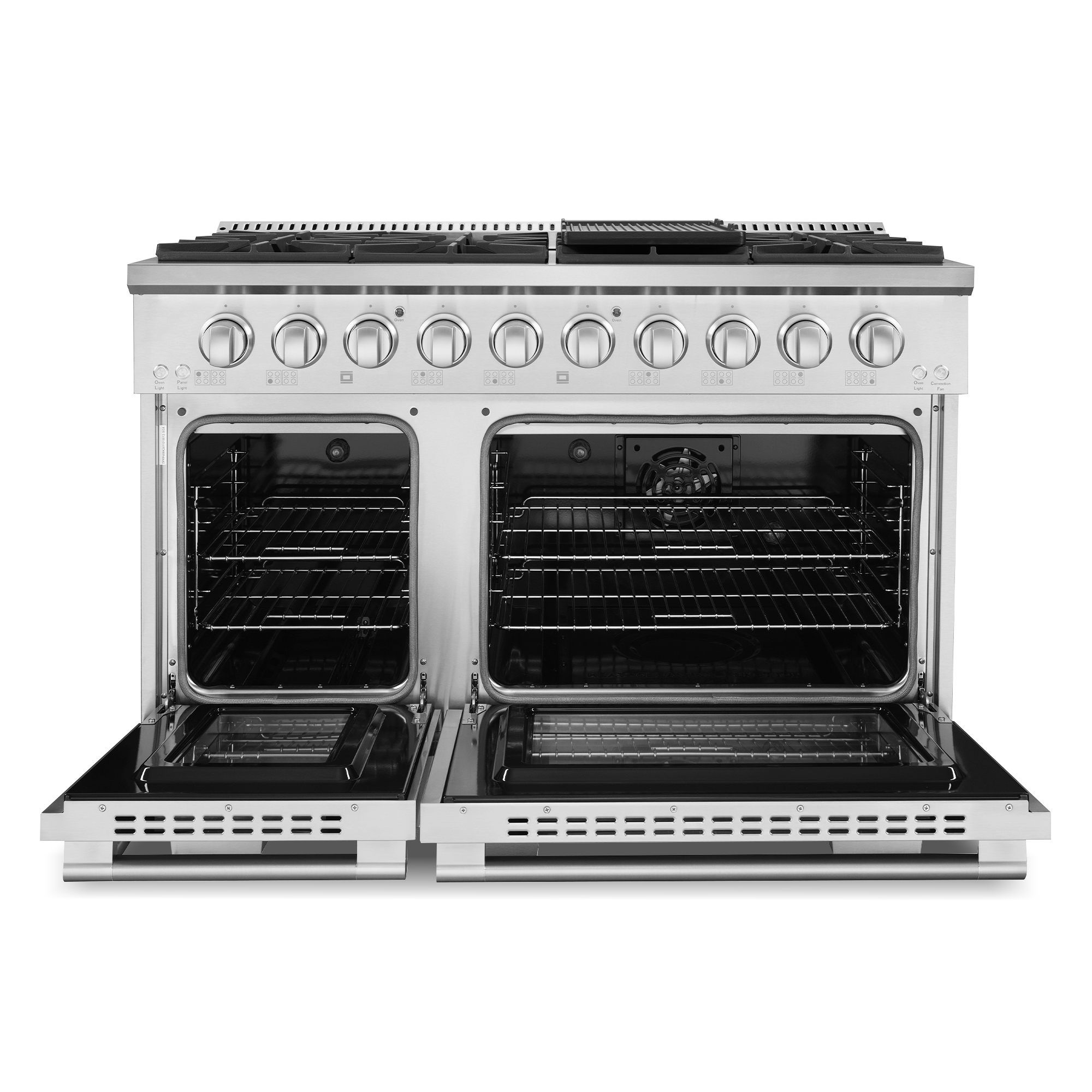 COS-DFRP488K | 48″ High End Style Dual Fuel Double Oven Range with