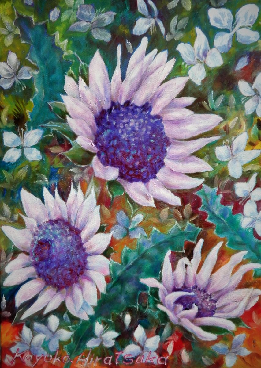 Berkea purpurea～美しい花：ベルケア・パープレア - 平塚 加代子