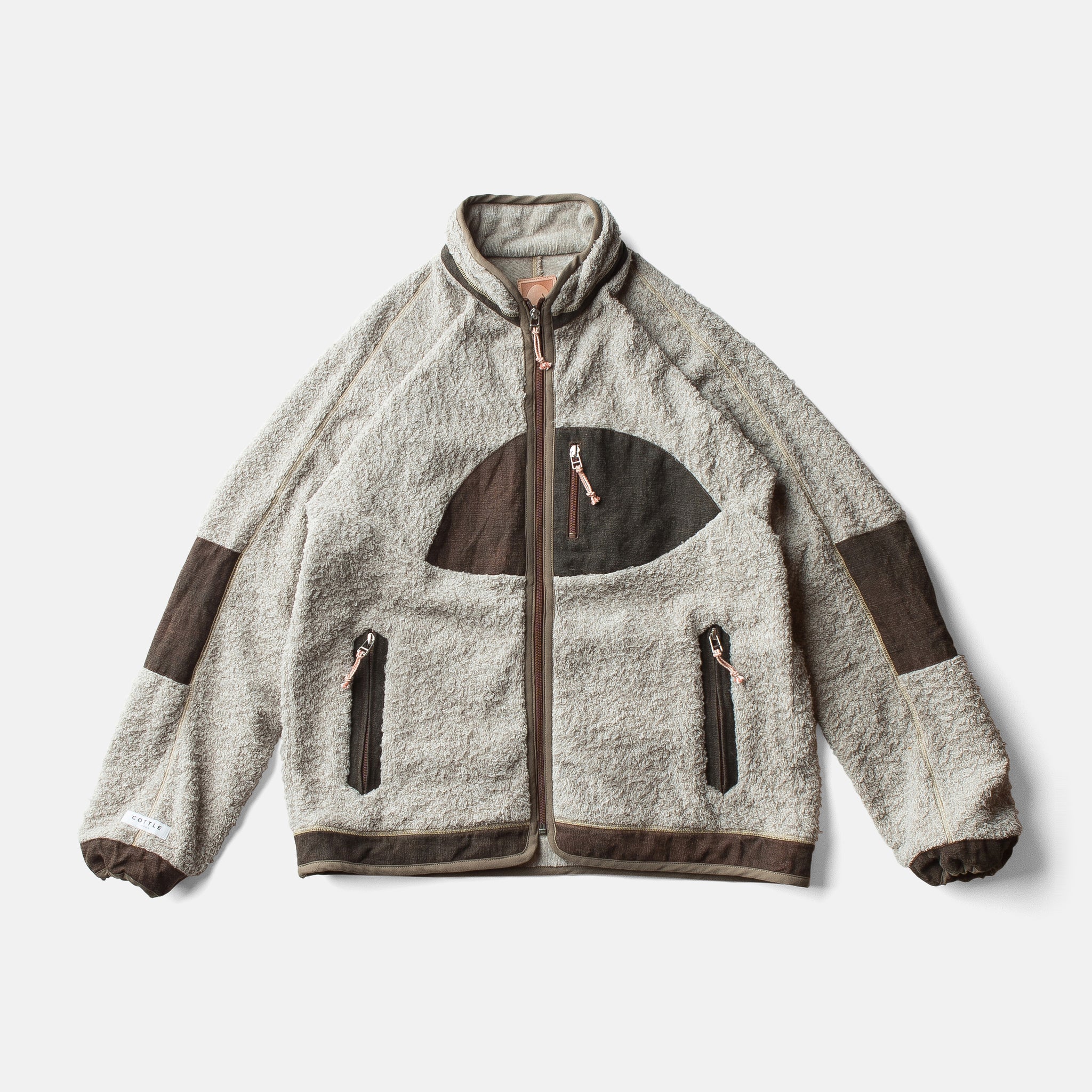 SUNSET PILE JACKET - YAK NUME KAKISHIBU – COTTLE WEB SHOP