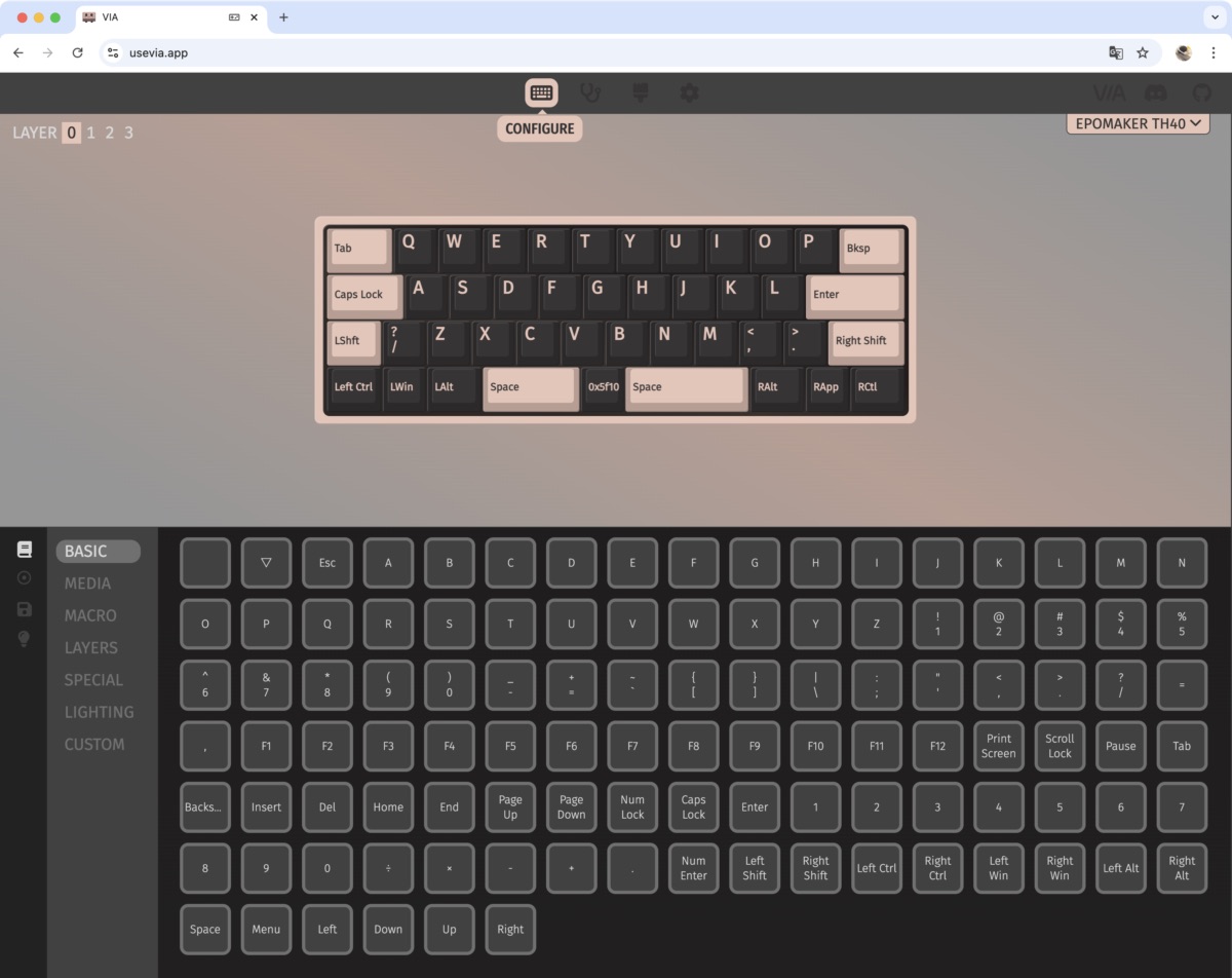 EPOMAKER TH40』レビュー｜数字キーまで削ぎ落とした最小構成の