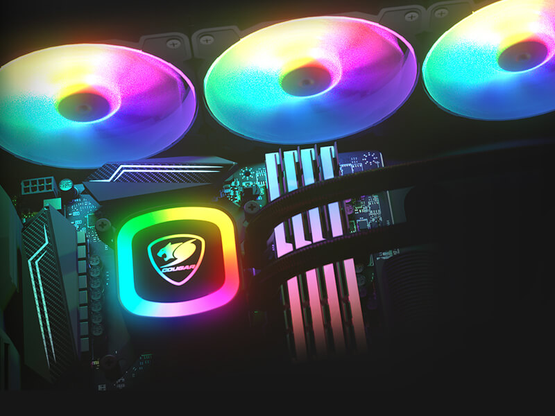 COUGAR POSEIDON LT ARGB - Cooling Series - COUGAR