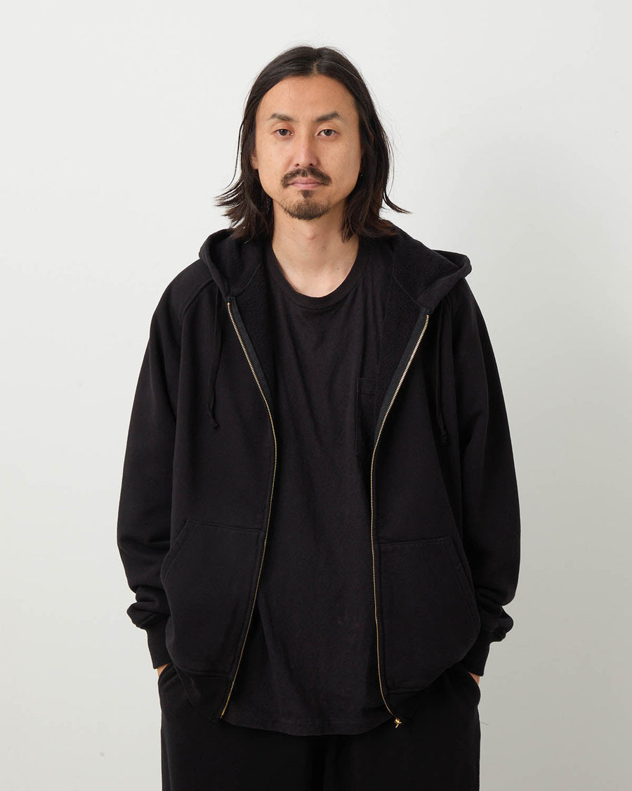 コットン裏毛ジップパーカ – COVERCHORD