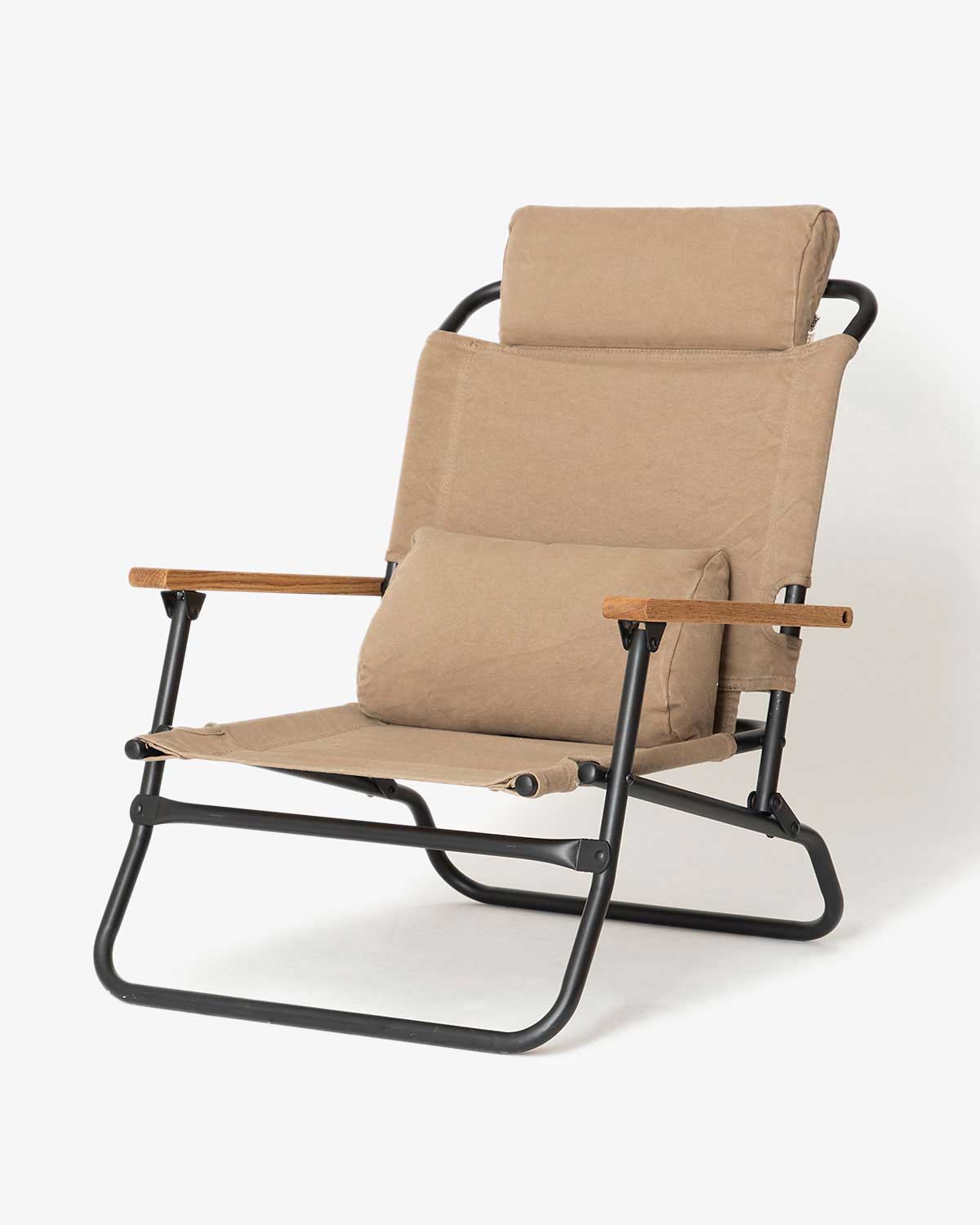 hobo × TRUCK: FOLDING CHAIR COTTON CANVAS COFFEE DYED – COVERCHORD
