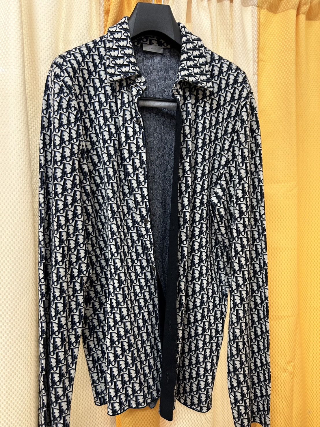 DIOR ディオール オブリーク（トロッター） コットンシャツ（L）をお