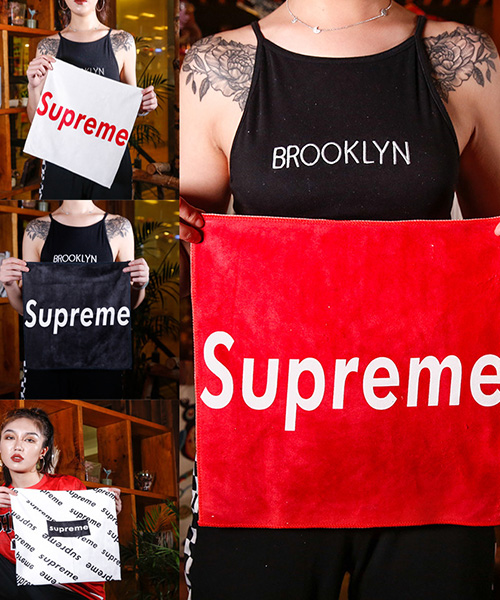 シュプリーム supreme スポーツタオル バスタオル ビーチタオル hiphop