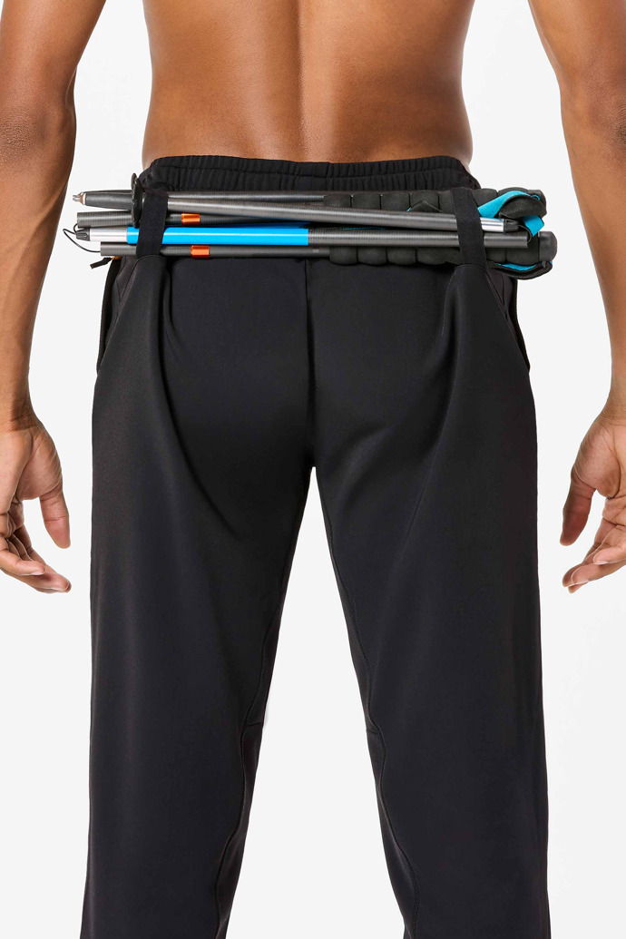 NNormal Men's active warm pants svart-black N2CMAP1-001 Pants Men