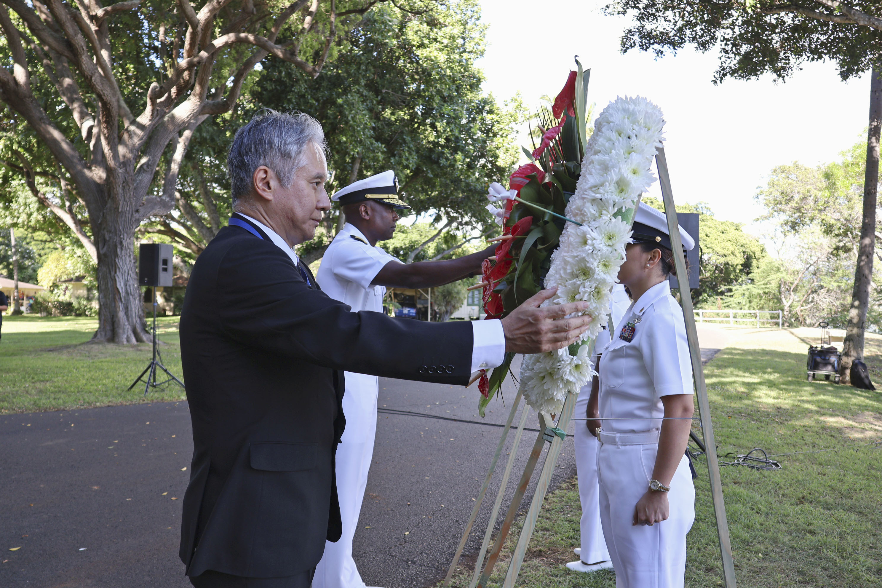 真珠湾攻撃83年、米ハワイで記念式典 高齢化…当時の米軍人参列者は2人