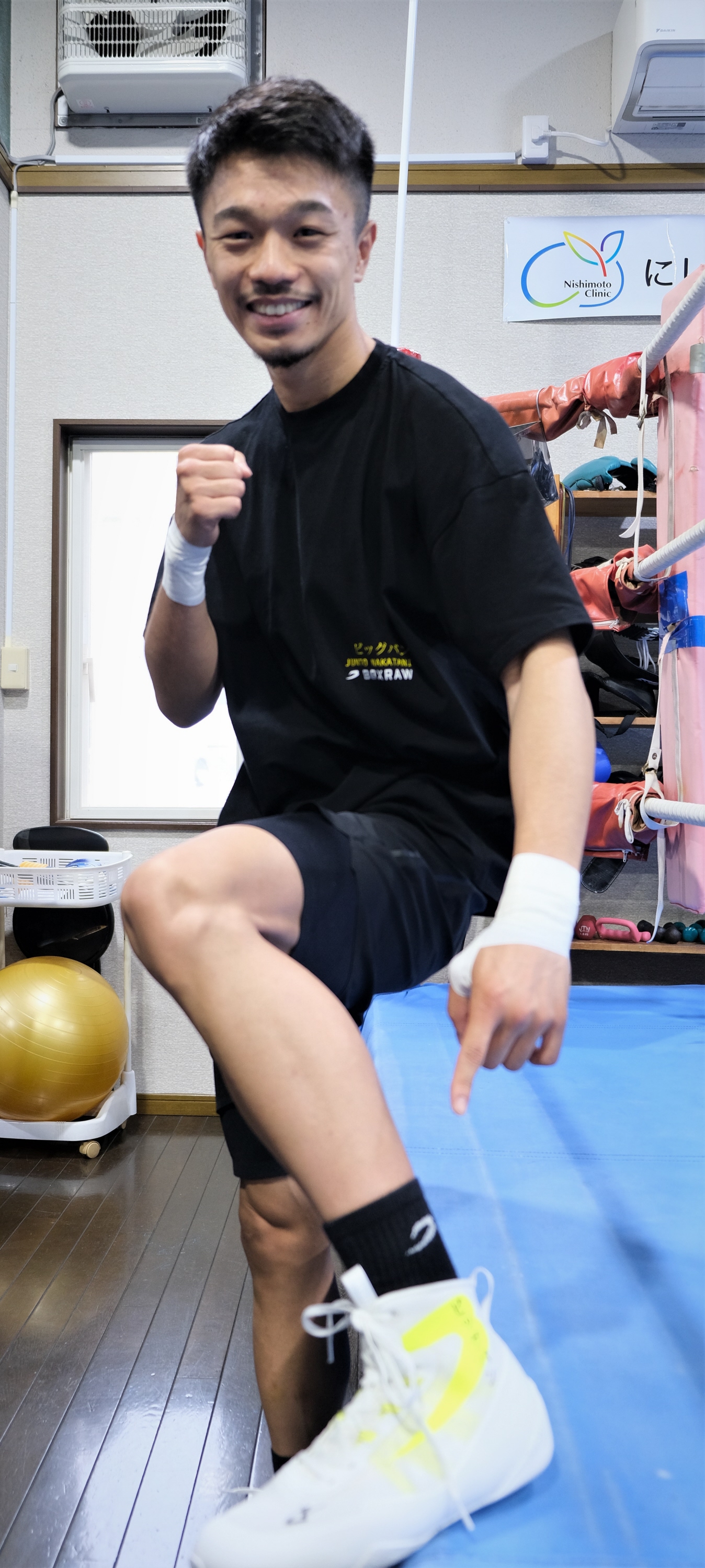 ボクシング】中谷潤人、西田凌佑との統一戦で特注の新シューズ使用