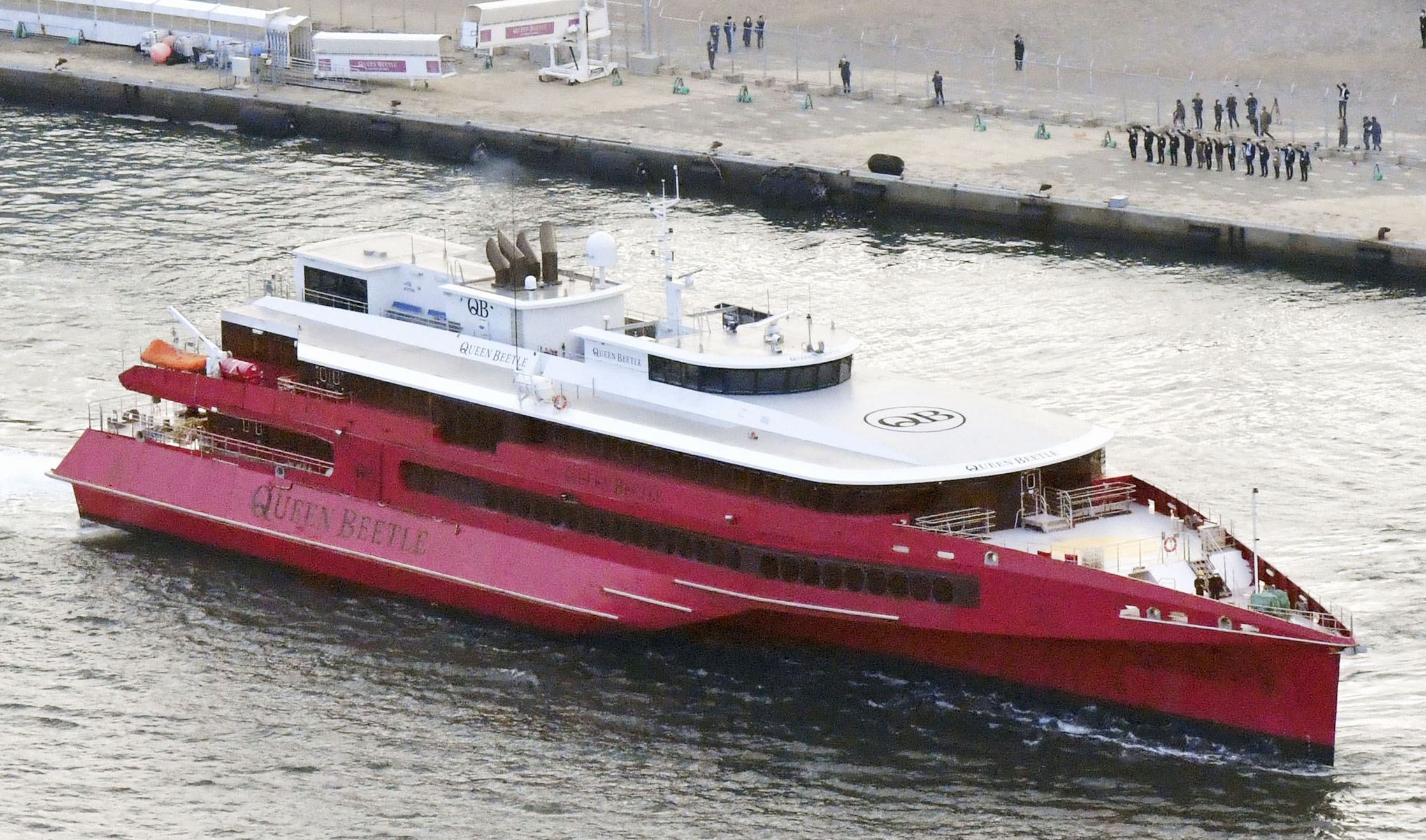 高速船浸水隠し3カ月半運航 前社長が隠蔽指示 航海日誌「異常なし