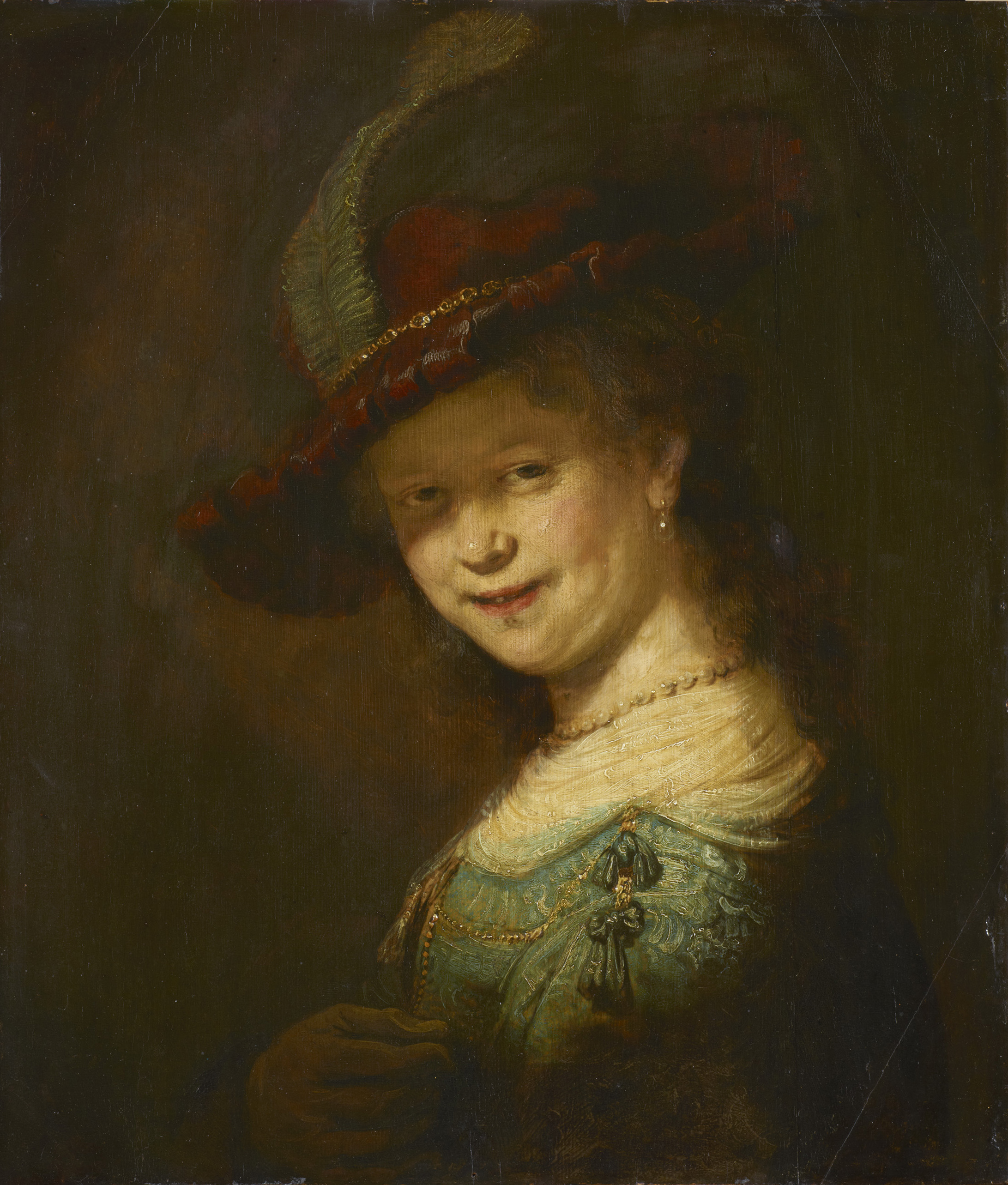 フェルメール展】レンブラント「若きサスキアの肖像」 - 産経ニュース