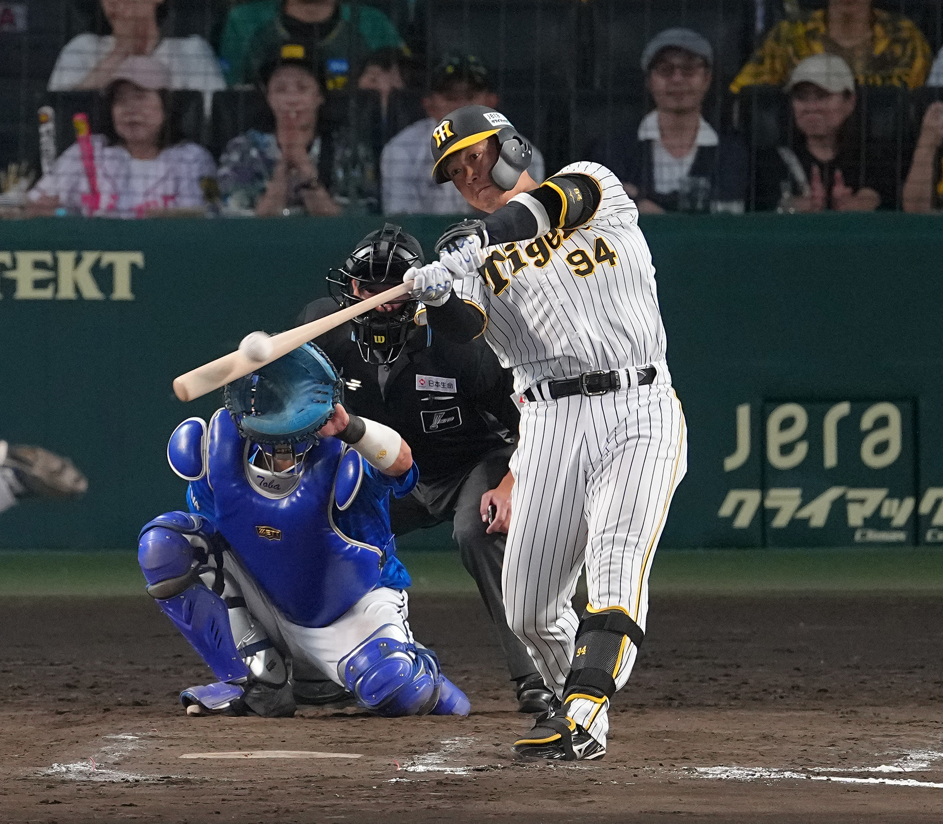 阪神・原口文仁、第2次岡田政権1号を放ちラストゲームでも一発 原口に