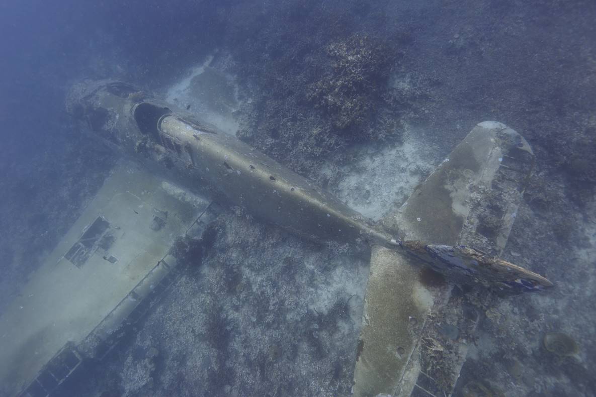 海底のレクイエム】ギゾ島のF6F－3ヘルキャット戦闘機 - 産経ニュース