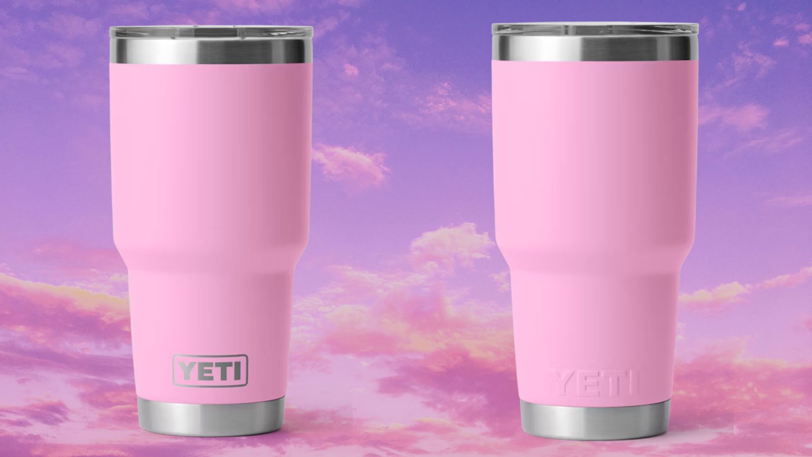 Yeti is offering 20% off its Power Pink Rambler for a limited-time