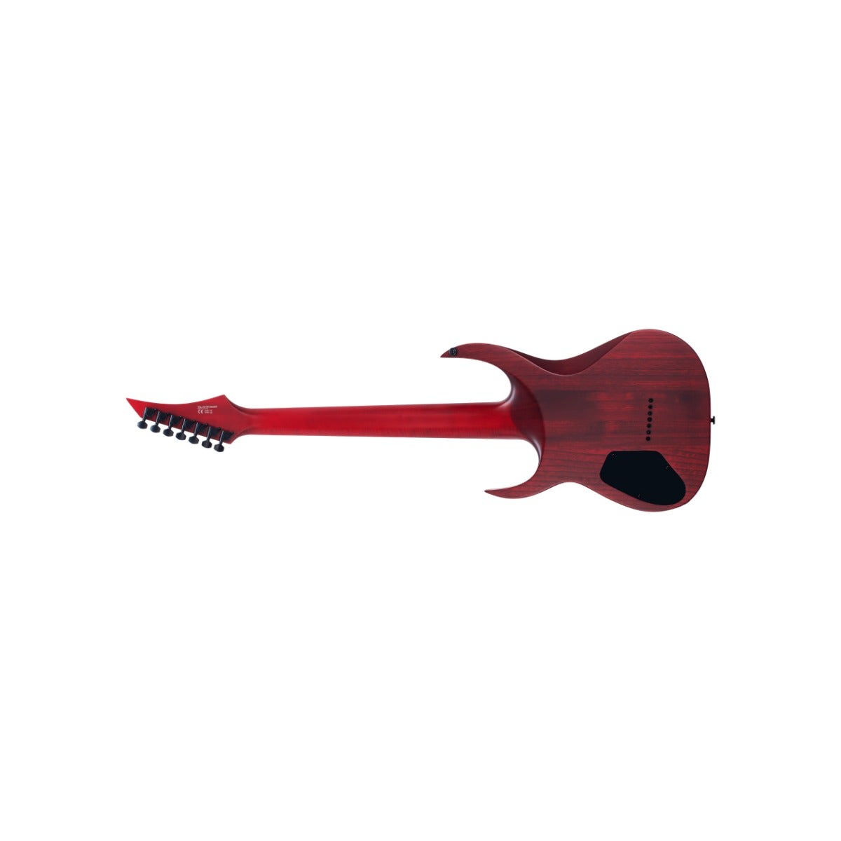 SOLAR A2.7TBR SK 7 STRING - TRANS BLOOD RED MATTE ELECTRIC GUITAR
