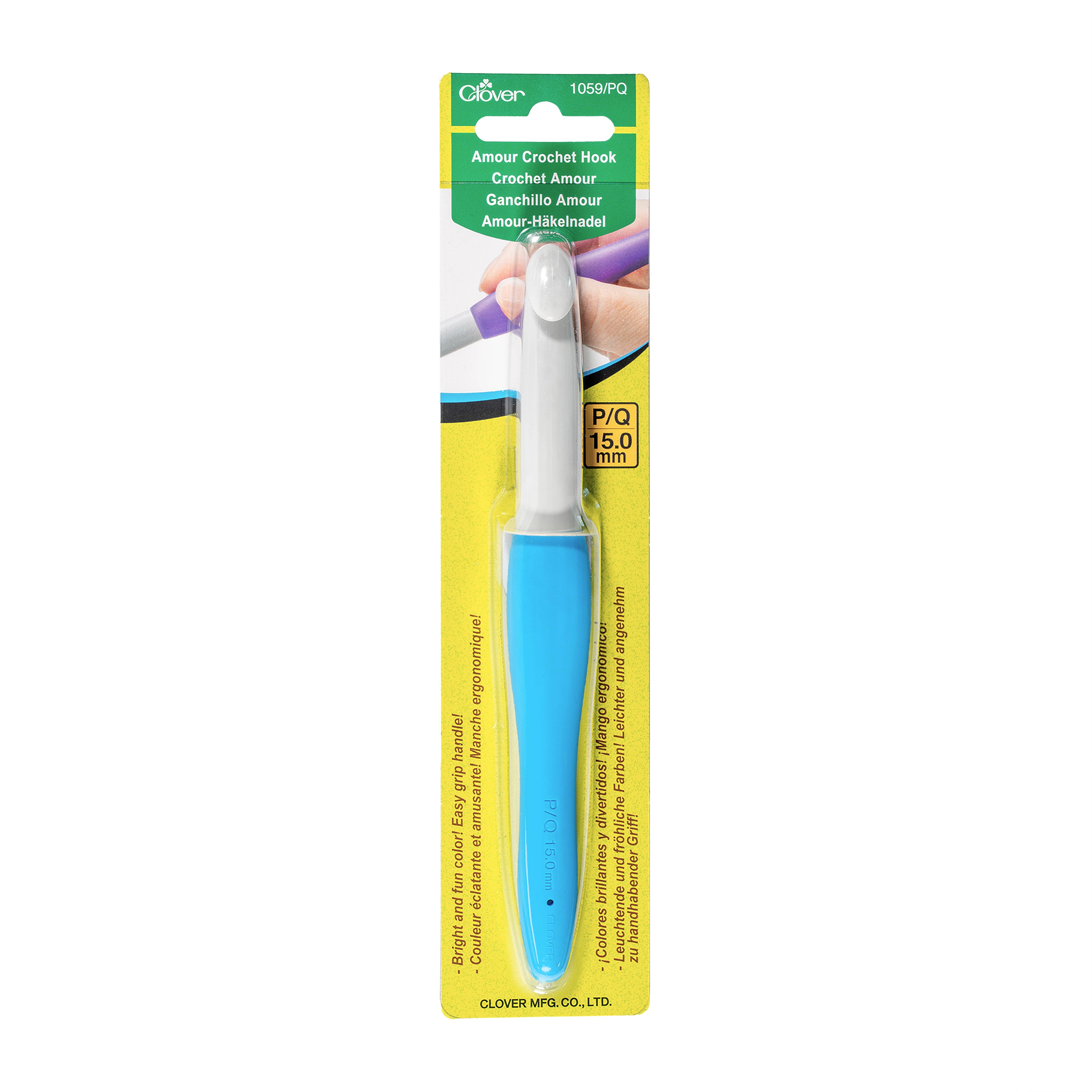Amour Crochet Hook P/Q (15 mm) – Clover Needlecraft, Inc.