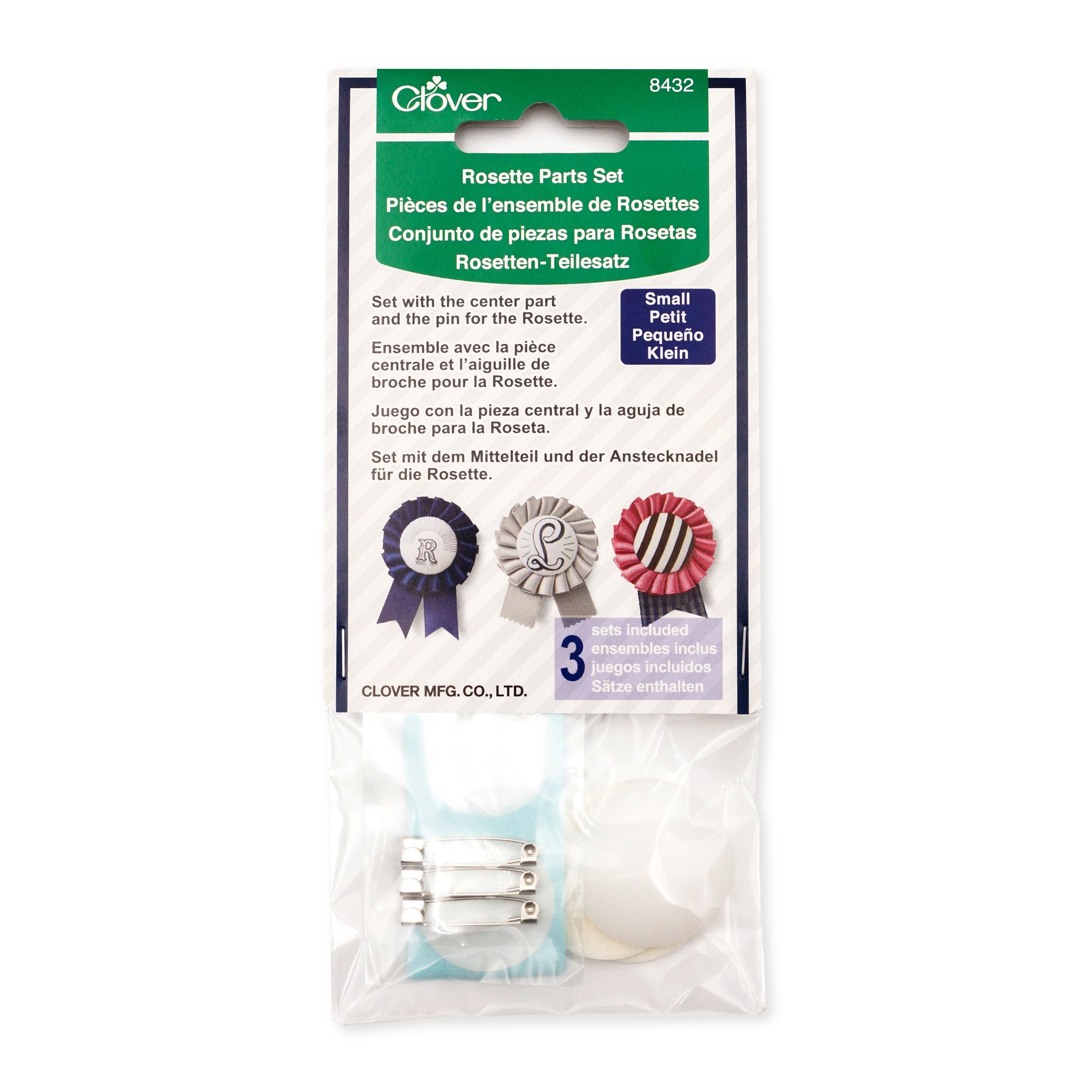 Rosette Parts Set (Small) | Clover – Clover Needlecraft, Inc.