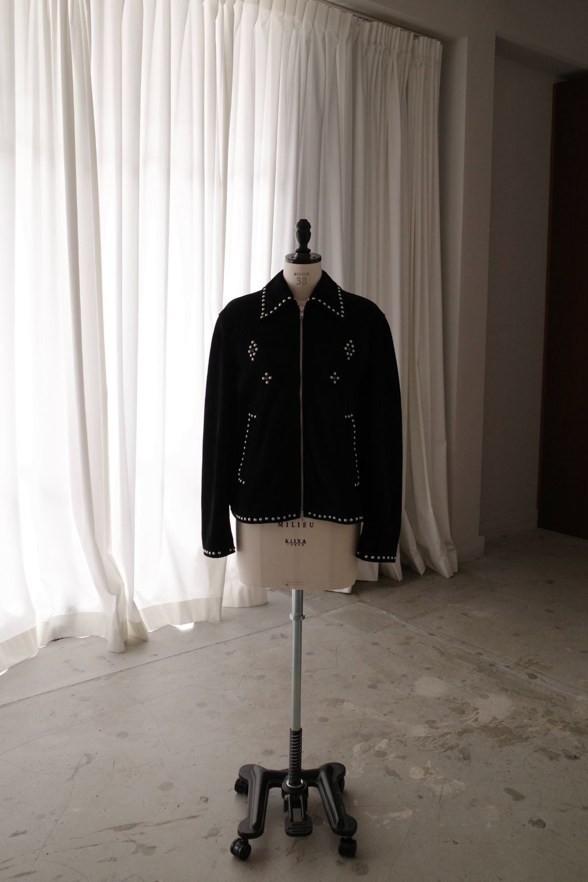 SUEDE STUDS BLOUSON｜CLANE OFFICIAL ONLINE STORE