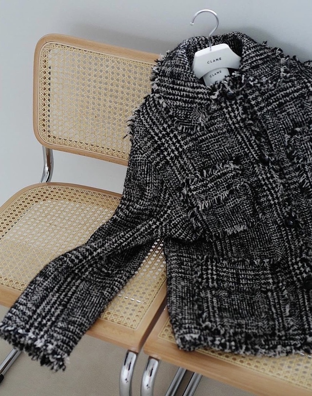 松本恵奈のMUST BUY- CLANEのお気に入りアイテム紹介 “MIX TWEED