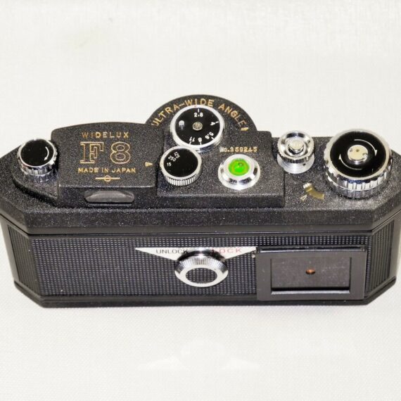 WIDELUX F8 35mm Panoramic Film Camera with case & Set of Filters