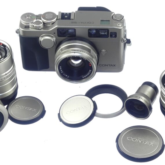 Contax G2 Film Camera (Just overhauled) With Contax lenses: 21mm