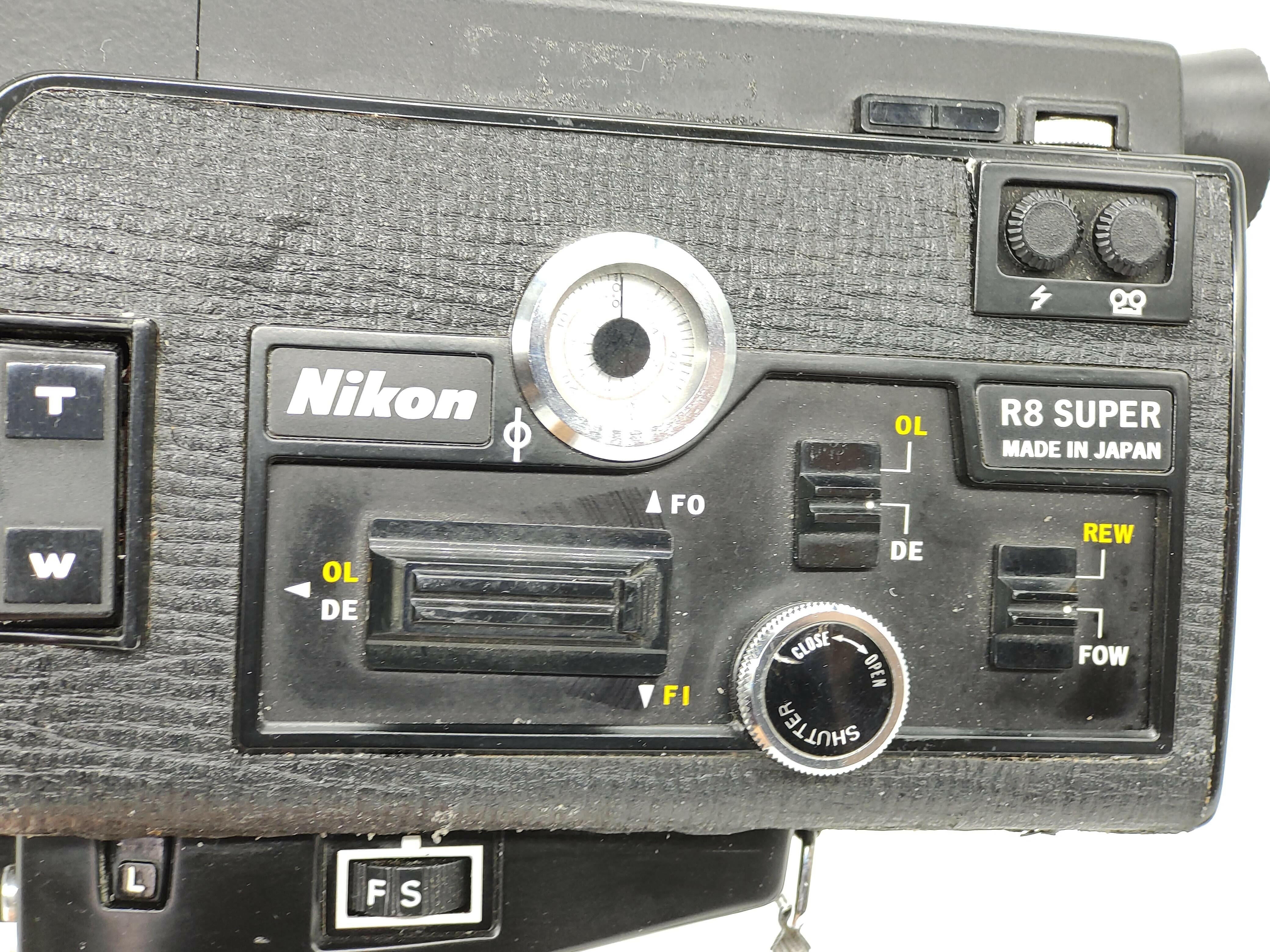 FILM TESTED Nikon R8 Super: Super-8 movie camera. | Classic Cameras AU