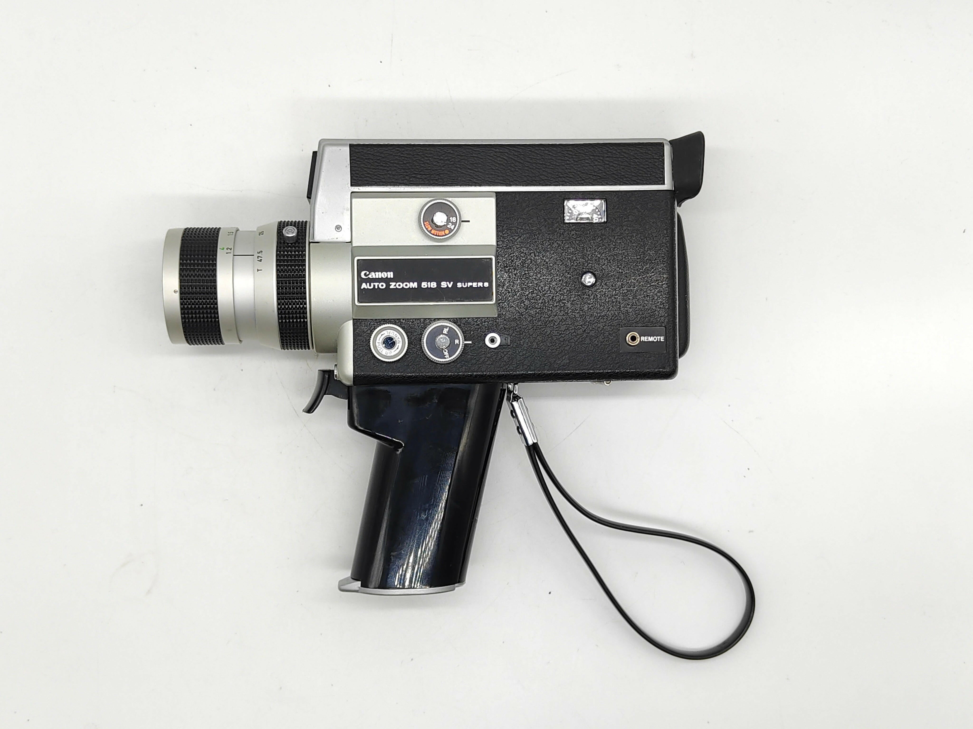 FILM TESTED Canon Zoom 518SV Super-8 movie camera | Classic Cameras AU