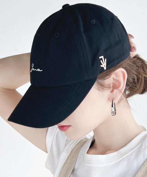 JaVa ジャバコラボ》大人スポーティー。綿100%スタッズロゴ深つば