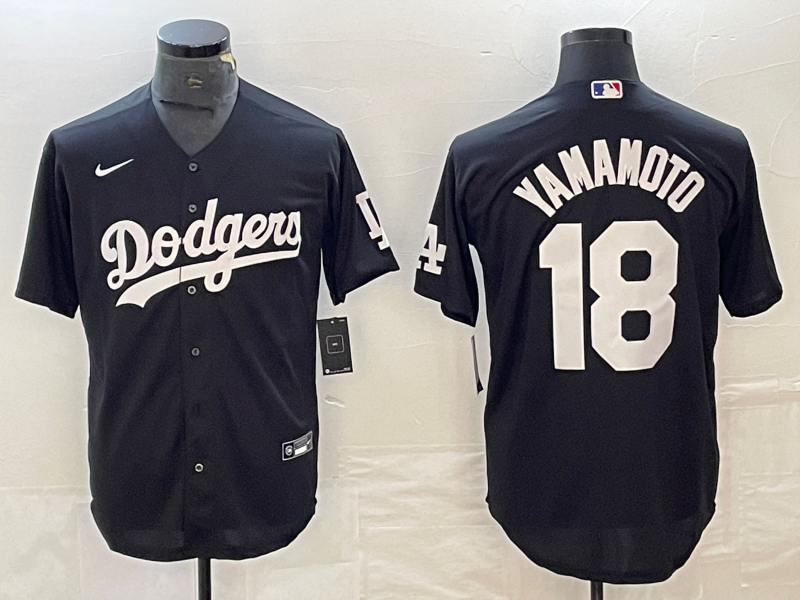 Yoshinobu Yamamoto Los Angeles Dodgers Official MLB Nike Jersey