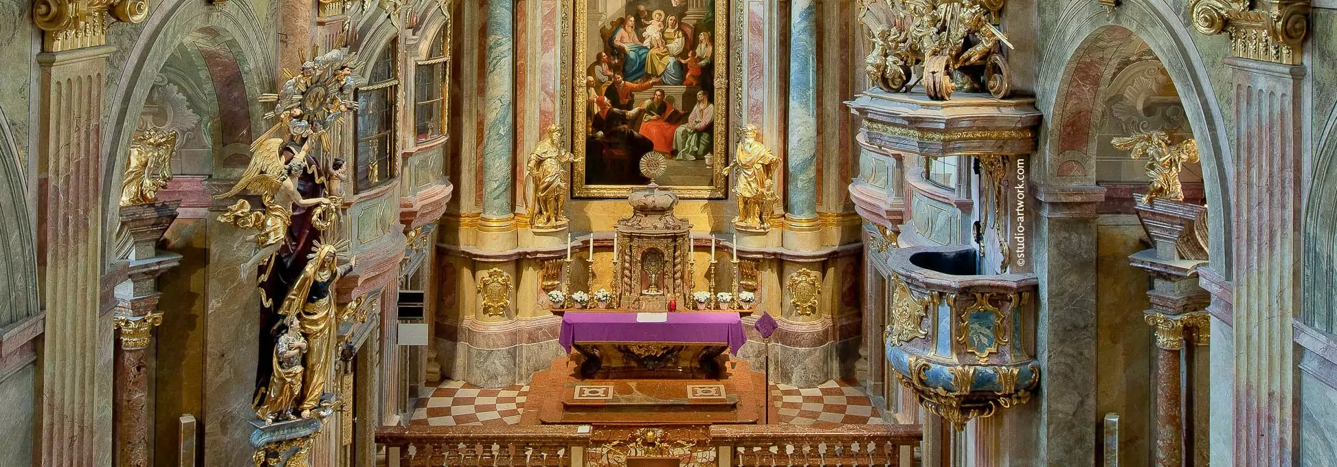 ウィーン、聖アンナ教会での教会コンサート