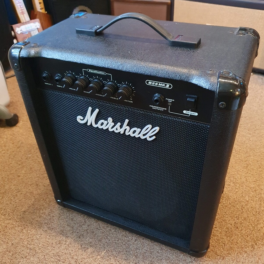 Marshall B25 MKII – 25 Watt Bass Amp – Clevedon Music Shop for