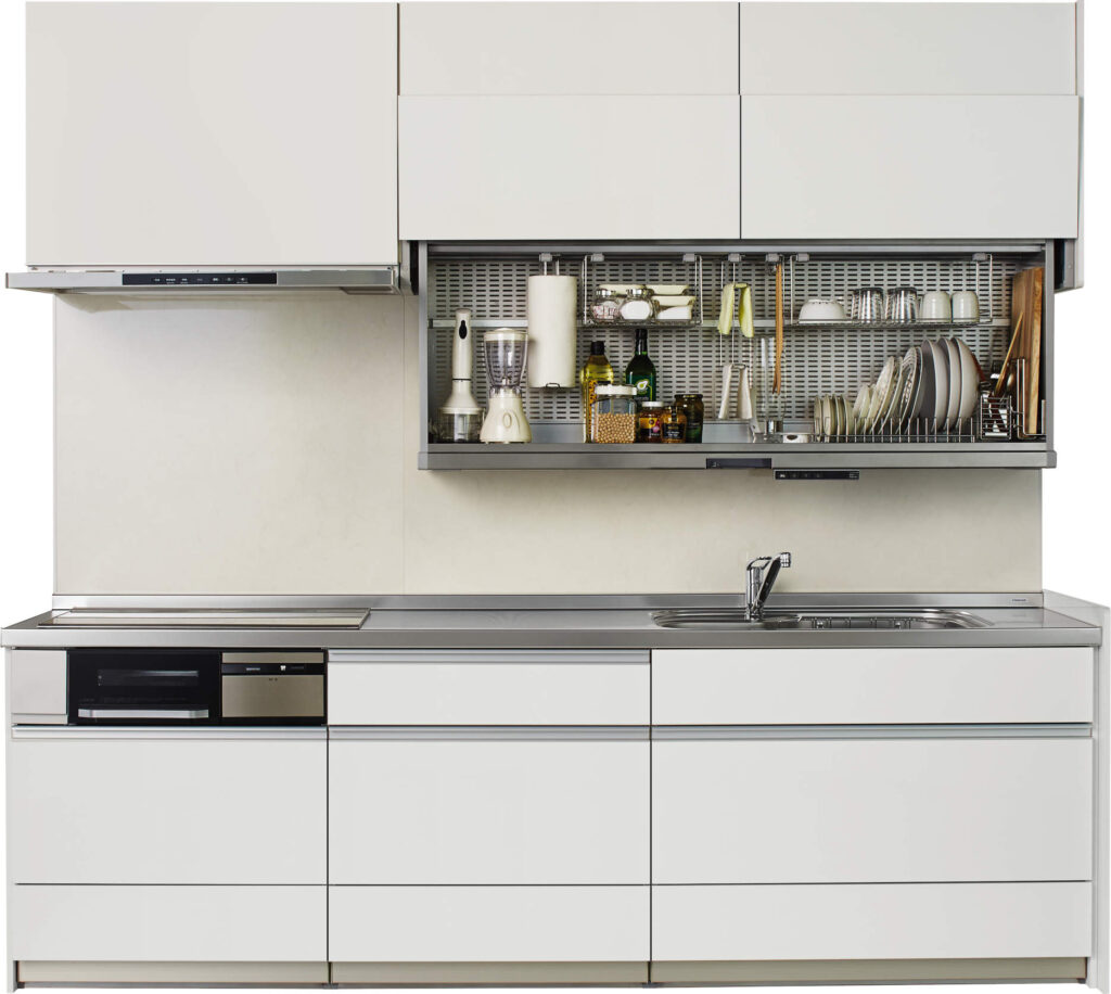 キッチンの「昇降式」吊戸棚について考えてみる | いつかキッチンを