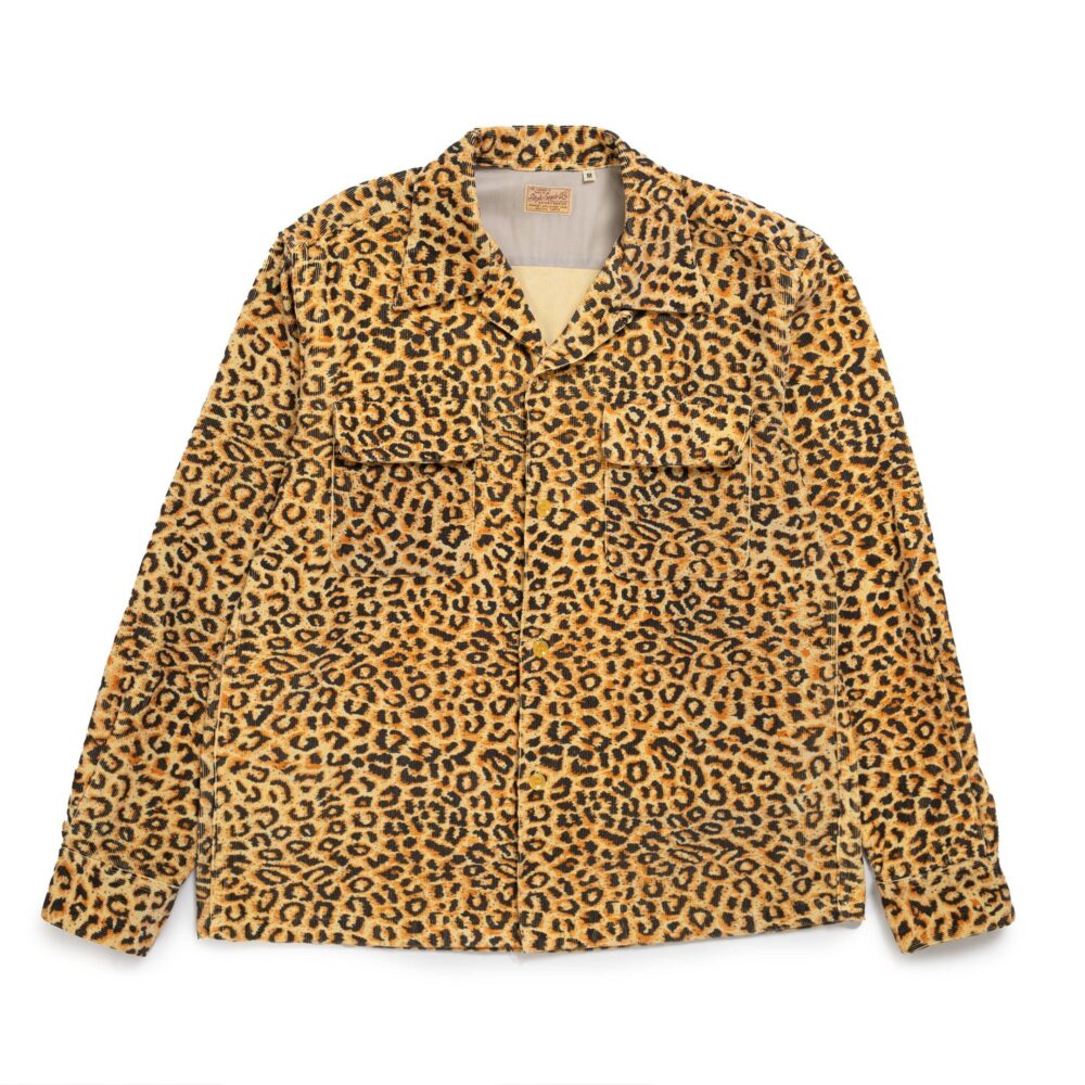 Style Eyes Leopard Corduroy Sports Shirt | CLUB CLUTCH