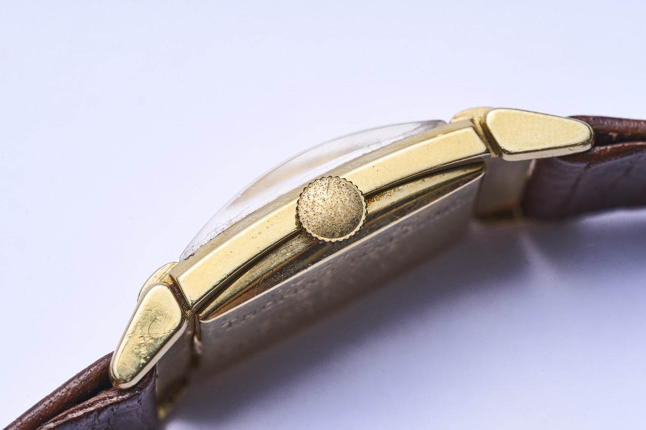 1940s HAMILTON “BROCK” 14Kスモセコ手巻きウォッチ【5営業日以内出荷】