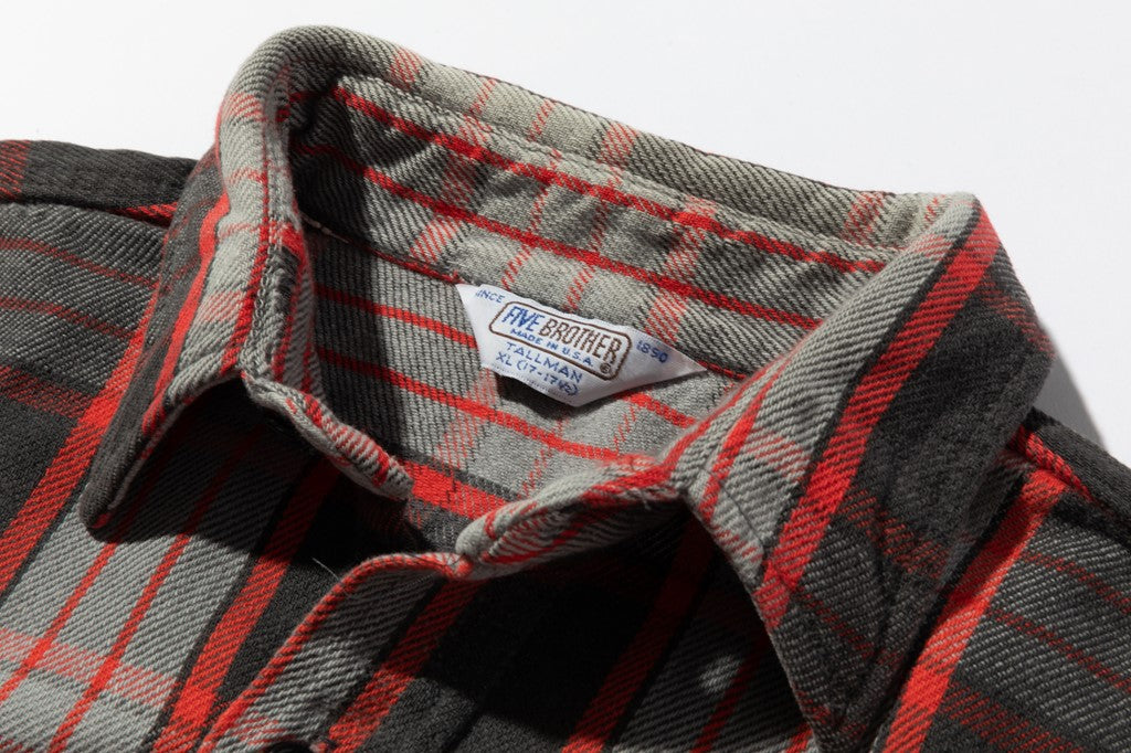 1970年〜'80年代 ファイブラザーズ製フランネルシャツ