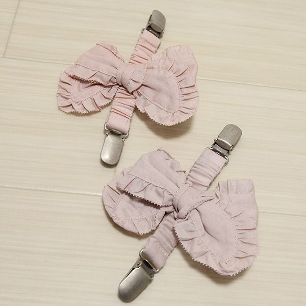 ピンク系リボンたくし上げクリップ2個セット - ピンクハウス通販