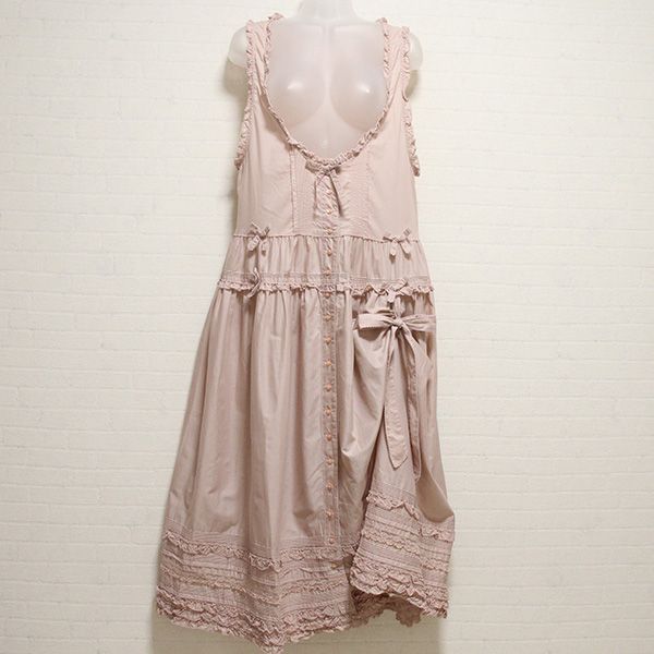 ピンクたくし上げローンジャンパースカート - ピンクハウス通販