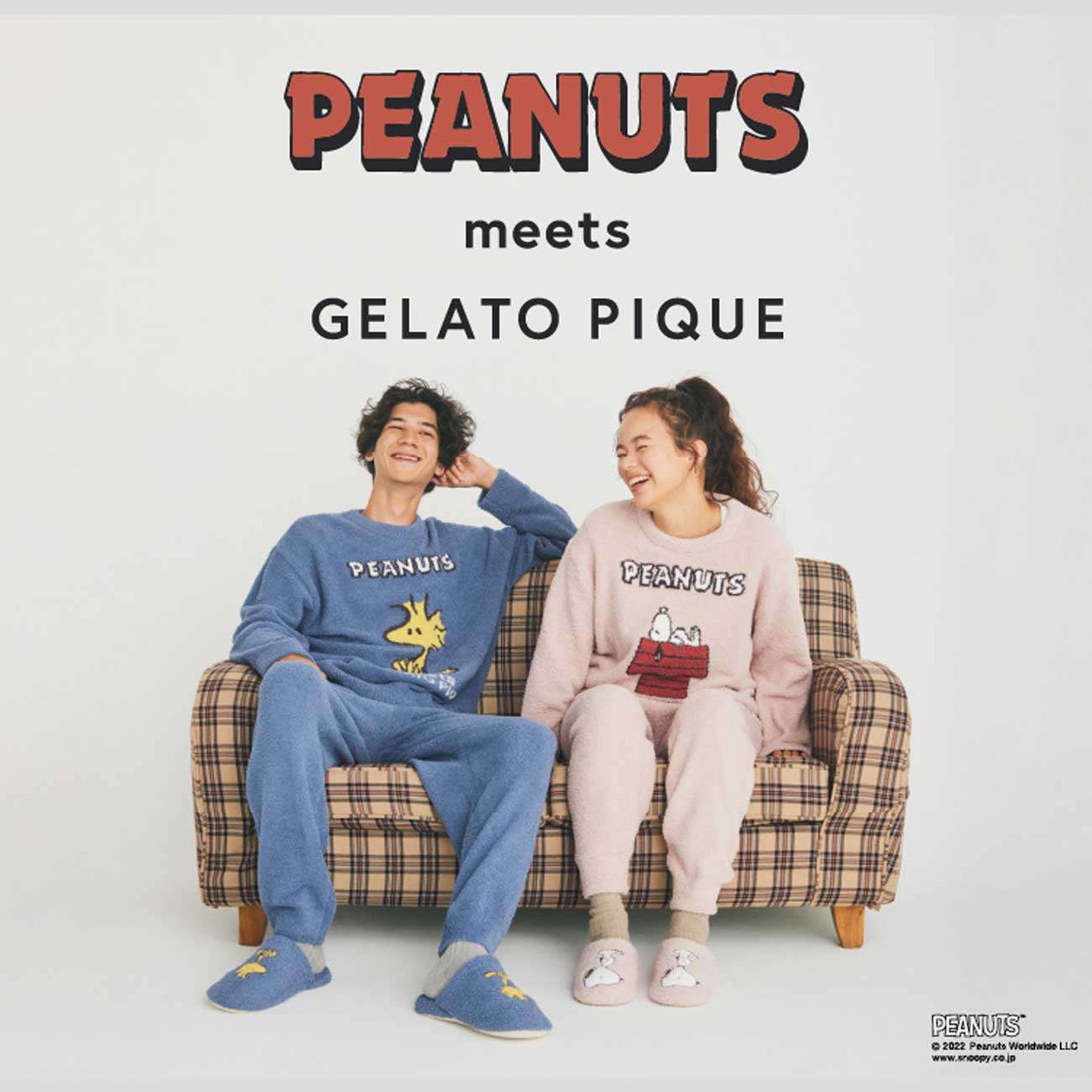 ジェラート ピケ×スヌーピー、人気コラボ品が30％オフ！ルームウエア