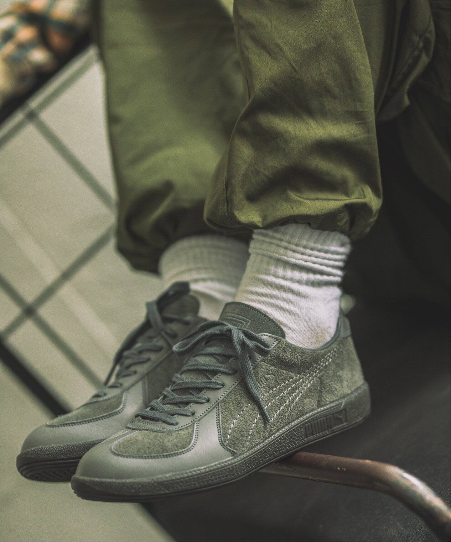 ジャーナルが別注、PUMA版ジャーマントレーナー「Army Trainer MIJ