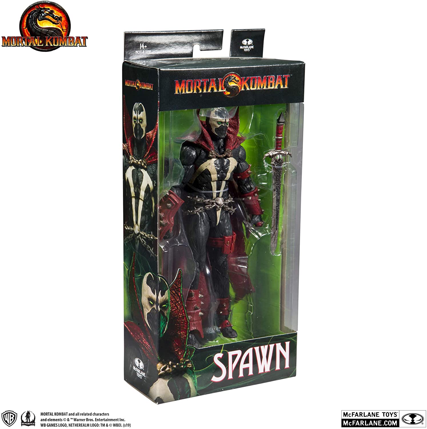 Mortal Kombat 7 Inch Action Figure Spawn - Spawn With Sword| Cmdstore