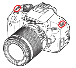 デジタル一眼レフカメラ】ストラップの取り付け方