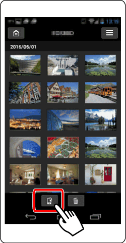 デジタル一眼レフカメラ】無線LAN（Wi-Fi機能）でスマートフォンに画像