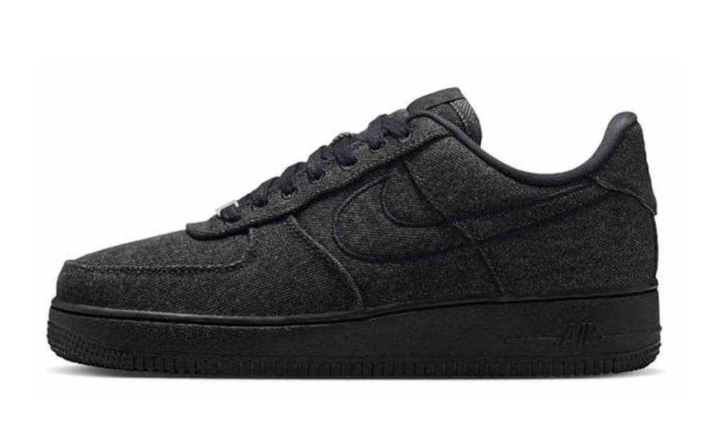 Nike Air Force 1 Low Black Denim | IM7809-010 | The Sole Supplier