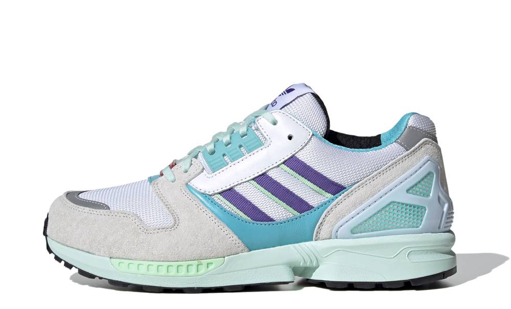 adidas ZX 8000 White Purple Aqua | Where To Buy | EF4366