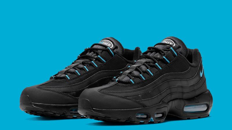 Nike Air Max 95 Triple Black Laser Blue | Where To Buy | DC4115-001