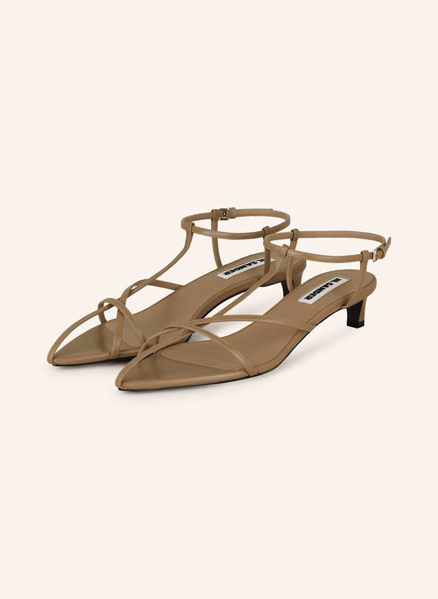 JIL SANDER Sandals in cream