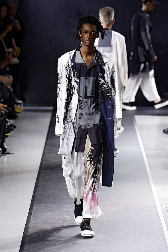 Yohji Yamamoto S/S 25 Menswear | SHOWstudio