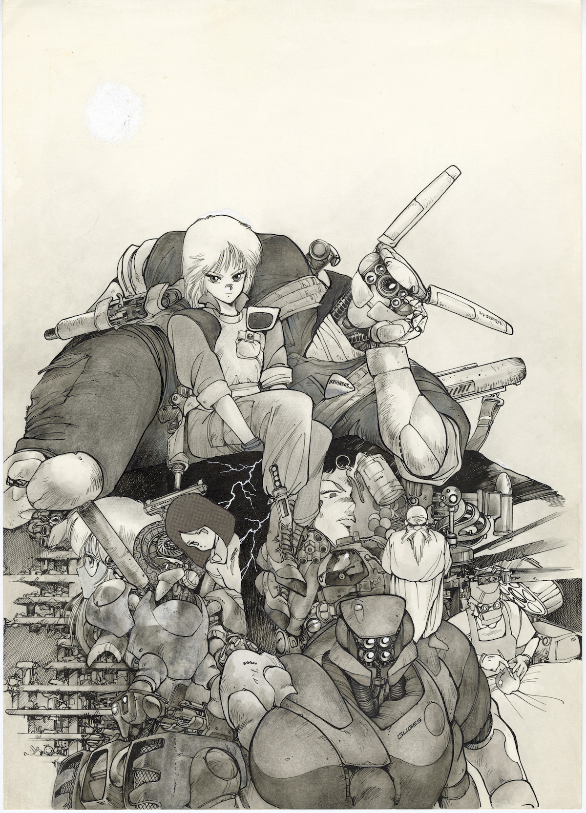 2025年4月12日（土）より開催する『士郎正宗の世界展～「攻殻機動隊