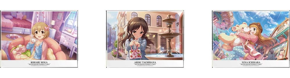 シンデレラ】3月7日(金)、アイドルフォトパネルに新柄が登場！同日より