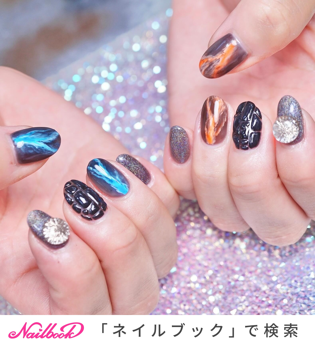 ゴジラのネイルデザイン｜ネイルブック