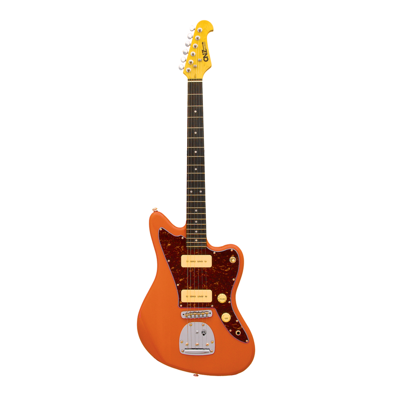 JM-CRL-TRPG | JM Electric Guitar - Coral - Tortoise Pickguard